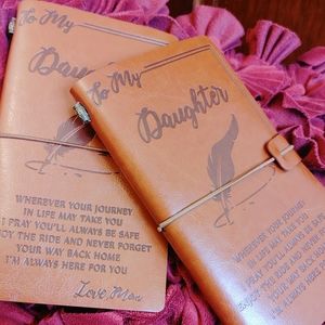 Leatherette Embossed Journals